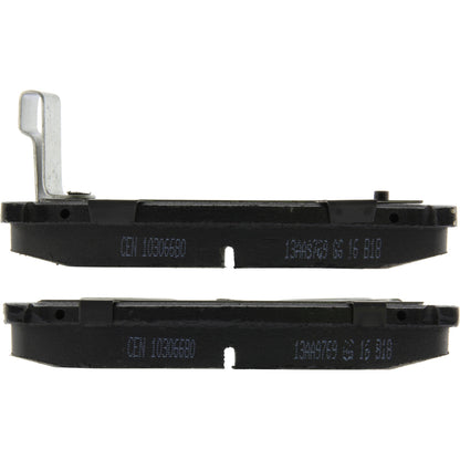 Centric Parts Disc Brake Pad Set Ceramic with Shims for 1995-2000 Nissan 200SX Lucino Sentra 103.06680