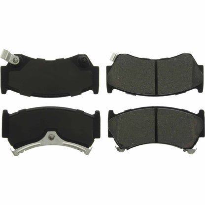 Centric Parts Disc Brake Pad Set Ceramic with Shims for 1995-2000 Nissan 200SX Lucino Sentra 103.06680