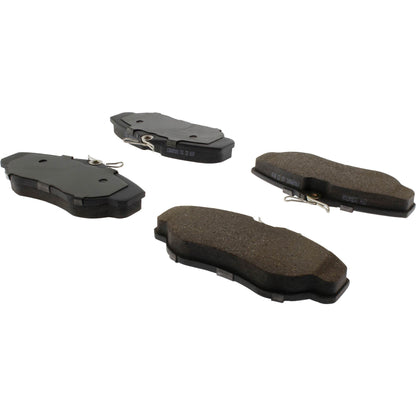 Centric Parts Disc Brake Pad Set C-Tek Ceramic with Shims for 1995-2004 Land Rover Discovery Range Rover 103.06760