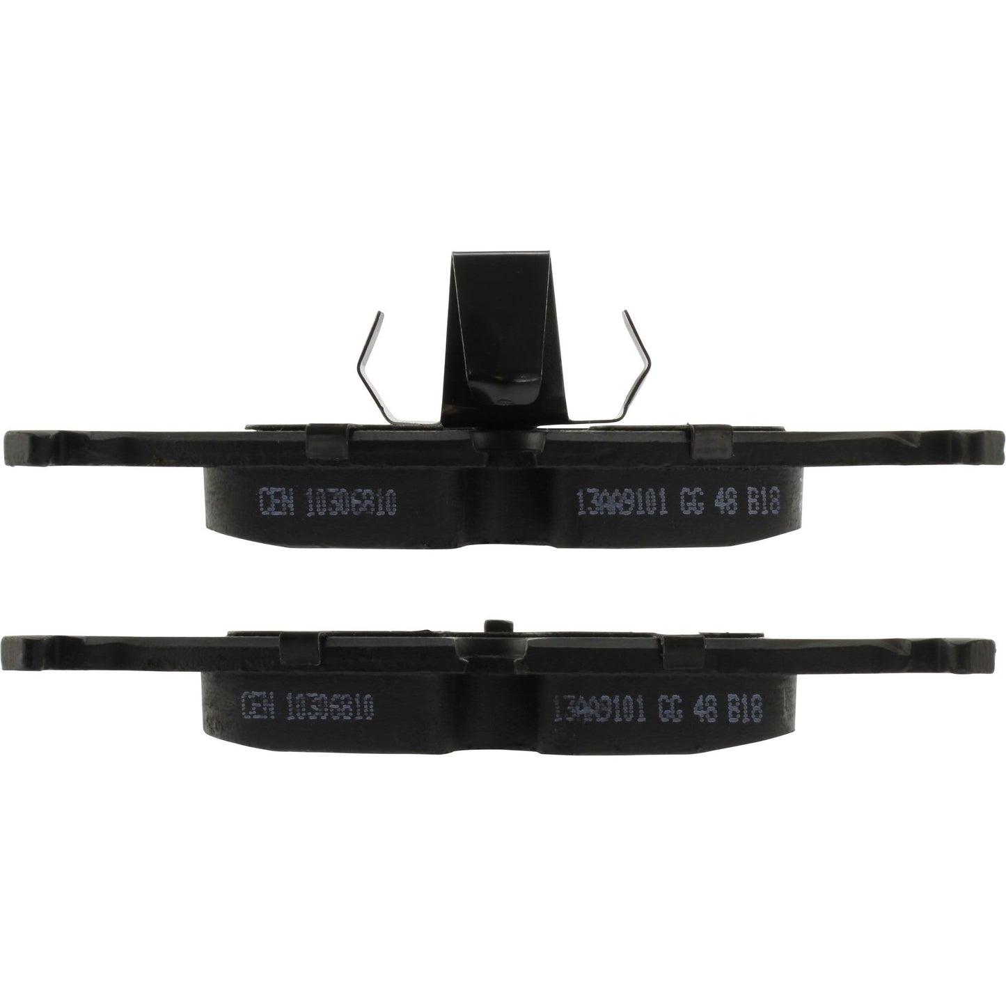 Centric Parts Disc Brake Pad Set C-Tek Ceramic with Shims for BMW 530i 2003-2001, 540i 2003-1997, 740i 1995, 740i 2001-1997, 740iL 2001-1995, M5 2003-2000, X5 2006-2000, Land Rover Range Rover 2005-2003 103.06810
