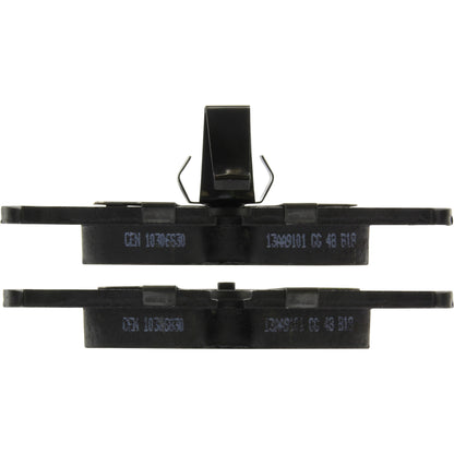 Centric Parts Disc Brake Pad Set C-Tek Ceramic with Shims for select BMW models 2001-2006