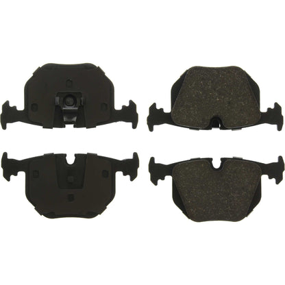 Centric Parts Disc Brake Pad Set C-Tek Ceramic with Shims for select BMW models 2001-2006
