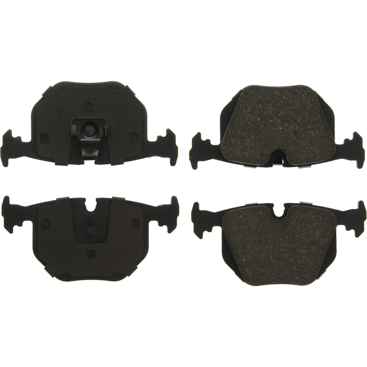 Centric Parts Disc Brake Pad Set C-Tek Ceramic with Shims for select BMW models 2001-2006