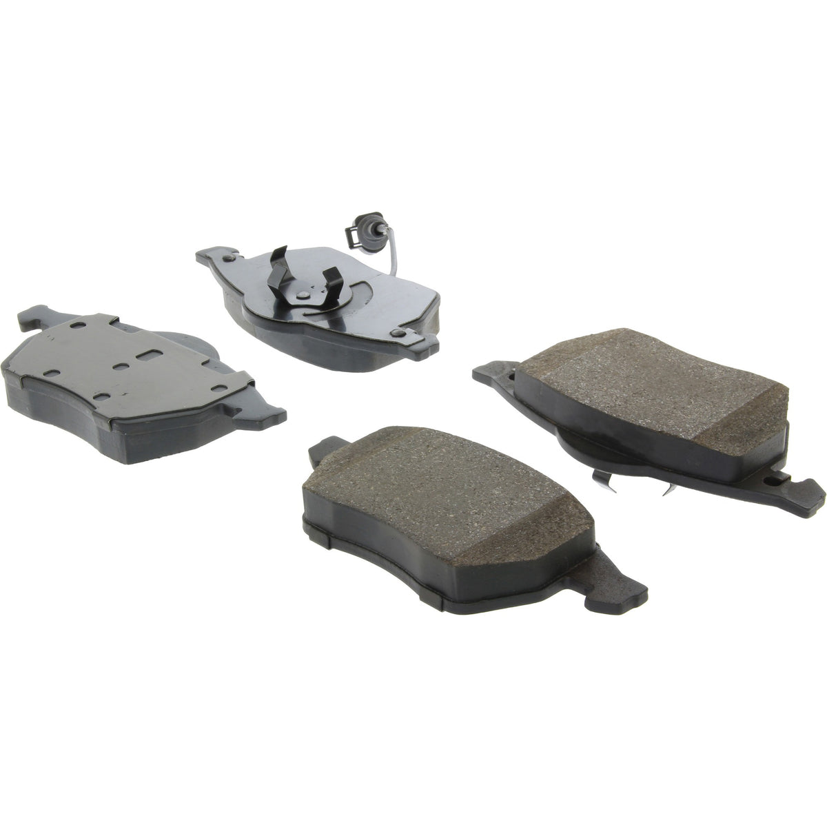 Centric Parts Disc Brake Pad Set C-Tek Ceramic with Shims for Audi A3 2004-1998