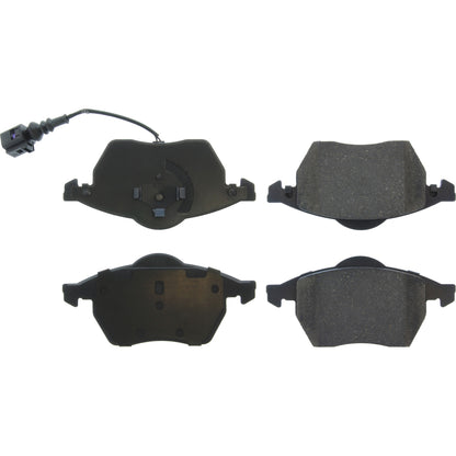 Centric Parts Disc Brake Pad Set C-Tek Ceramic with Shims for Audi A3 2004-1998