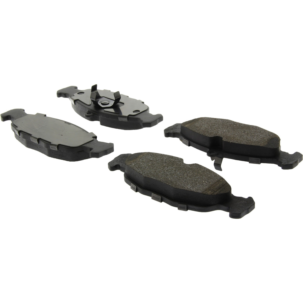 Centric Parts Disc Brake Pad Set Ceramic with Shims for 1994-2010 Chevrolet, 1997-1998 Aston Martin DB7 103.06880