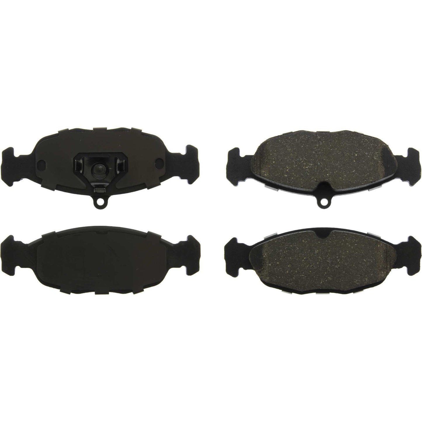 Centric Parts Disc Brake Pad Set Ceramic with Shims for 1994-2010 Chevrolet, 1997-1998 Aston Martin DB7 103.06880