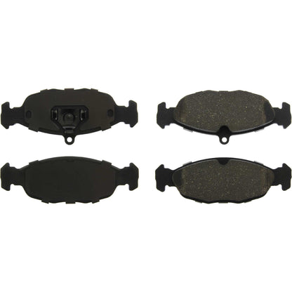 Centric Parts Disc Brake Pad Set Ceramic with Shims for 1994-2010 Chevrolet, 1997-1998 Aston Martin DB7 103.06880