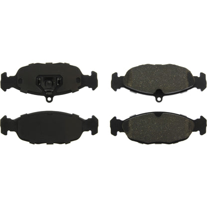 Centric Parts Disc Brake Pad Set Ceramic with Shims for 1994-2010 Chevrolet, 1997-1998 Aston Martin DB7 103.06880