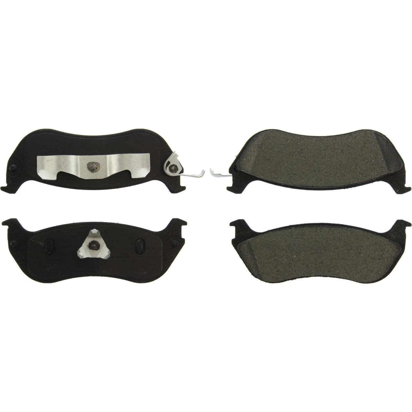Centric Parts Disc Brake Pad Set C-Tek Ceramic with Shims for 1996-2002 Ford Crown Victoria Lincoln Town Car Mercury Grand Marquis 103.06900