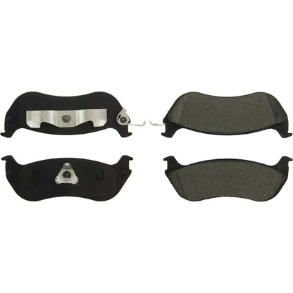 Centric Parts Disc Brake Pad Set C-Tek Ceramic with Shims for 1996-2002 Ford Crown Victoria Lincoln Town Car Mercury Grand Marquis 103.06900