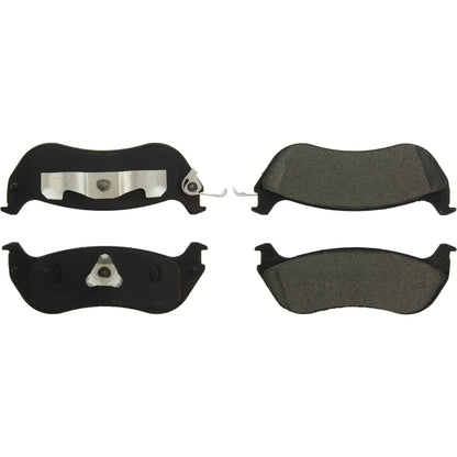 Centric Parts Disc Brake Pad Set C-Tek Ceramic with Shims for 1996-2002 Ford Crown Victoria Lincoln Town Car Mercury Grand Marquis 103.06900