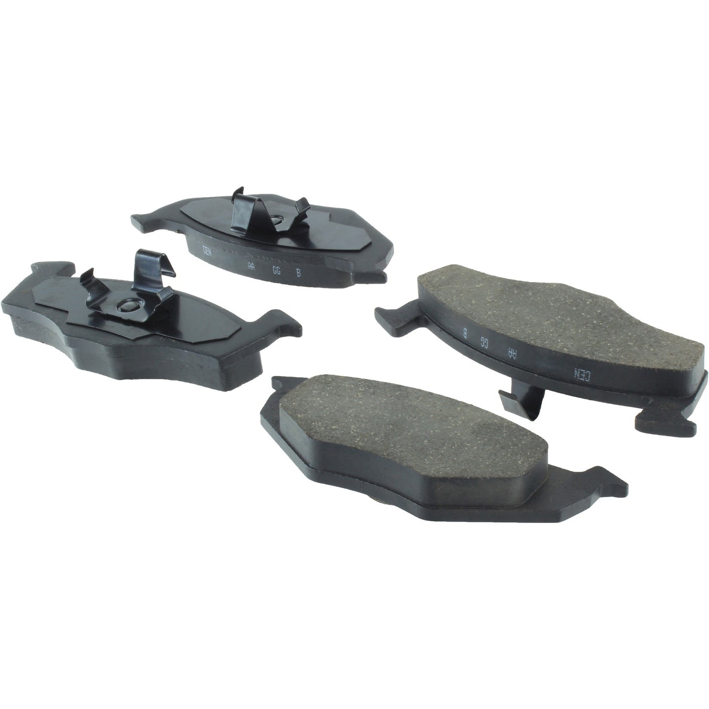Centric Parts Disc Brake Pad Set Ceramic with Shims for 2008-2006 Volkswagen Derby, 2013-2009 Gol, 1999-1997 Jetta 103.06941