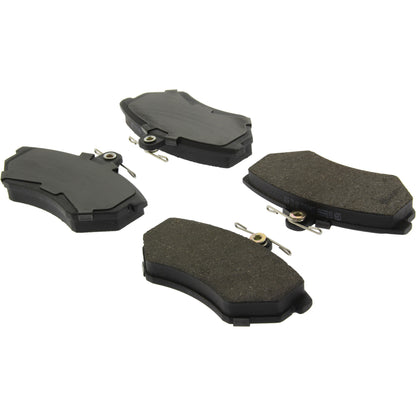 Centric Parts Disc Brake Pad Set C-Tek Ceramic with Shims for 1984-2009 Audi, Seat, Volkswagen