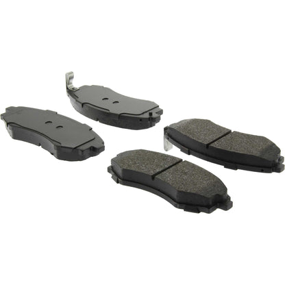 Centric Parts Disc Brake Pad Set Ceramic with Shims for 2001-2006 Hyundai Elantra, Sonata, Kia Optima, Nissan 240SX