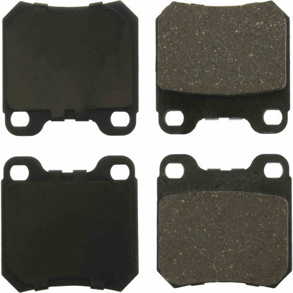 Centric Parts Disc Brake Pad Set C-Tek Ceramic with Shims for 2001-1997 Cadillac Catera 103.07090