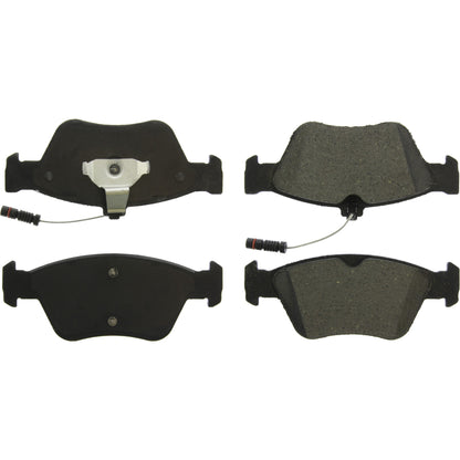 Centric Parts Disc Brake Pad Set Ceramic with Shims for 2000-1999 Mercedes-Benz C230 103.07100