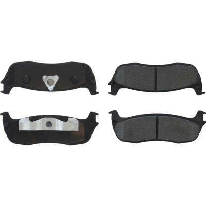 Centric Parts Disc Brake Pad Set Ceramic with Shims for 2002-1997 Ford Expedition, 2003-1999 F-150 103.07110