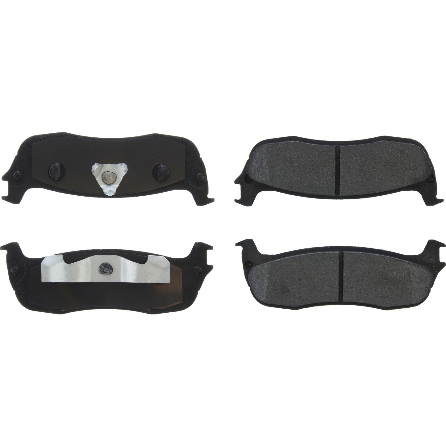 Centric Parts Disc Brake Pad Set Ceramic with Shims for 2002-1997 Ford Expedition, 2003-1999 F-150 103.07110