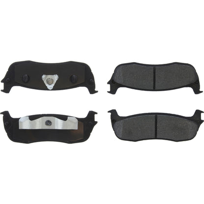 Centric Parts Disc Brake Pad Set Ceramic with Shims for 2002-1997 Ford Expedition, 2003-1999 F-150 103.07110