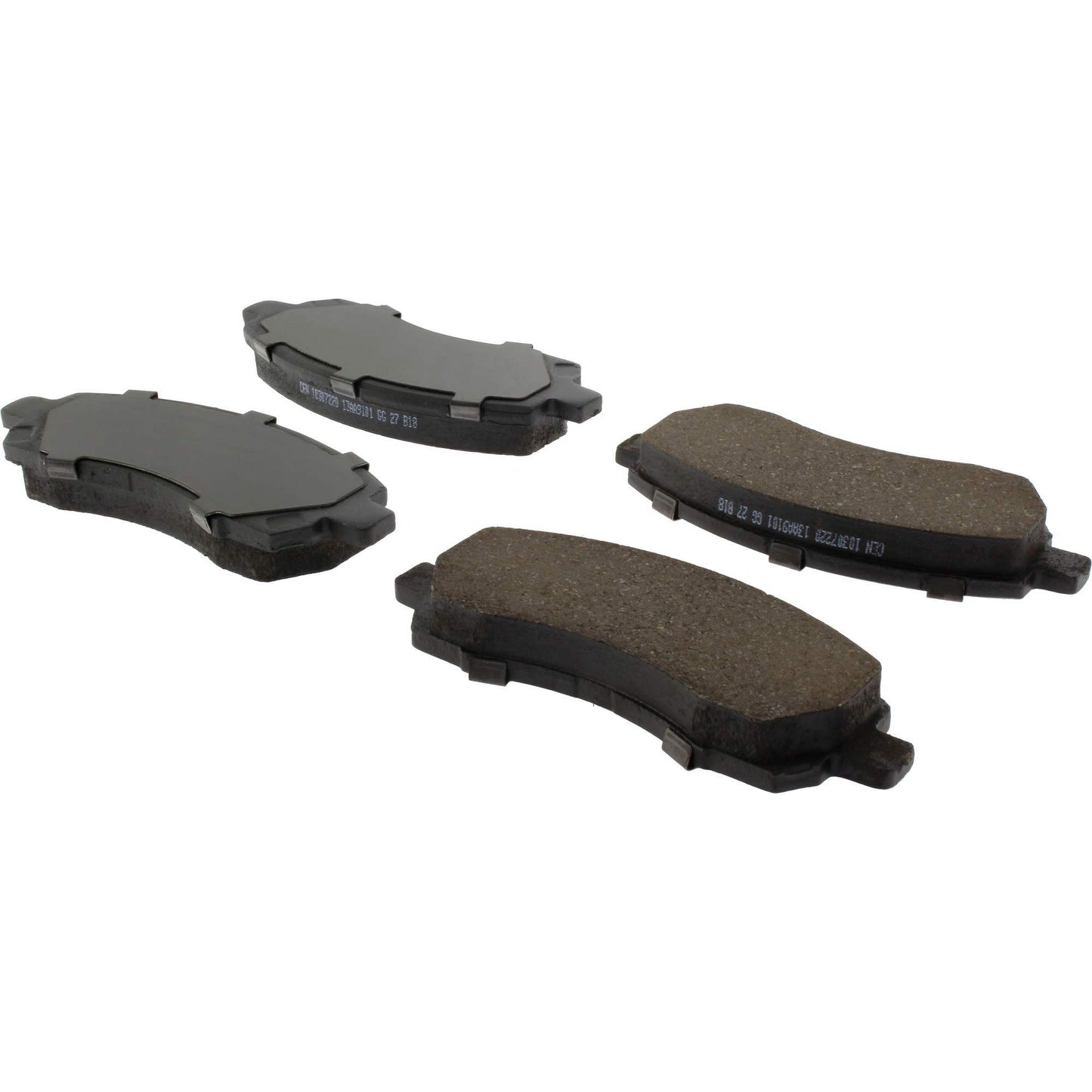 Centric Parts Disc Brake Pad Set C-Tek Ceramic with Shims for 1997-2001 Subaru Impreza Legacy 103.07220