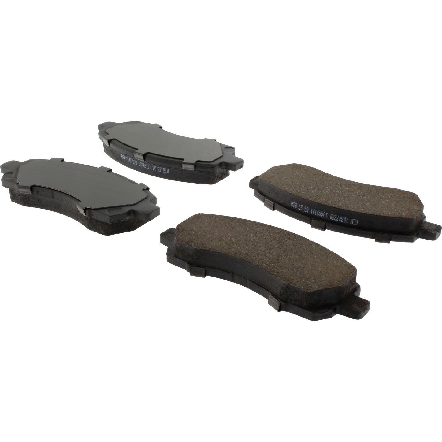 Centric Parts Disc Brake Pad Set C-Tek Ceramic with Shims for 1997-2001 Subaru Impreza Legacy 103.07220