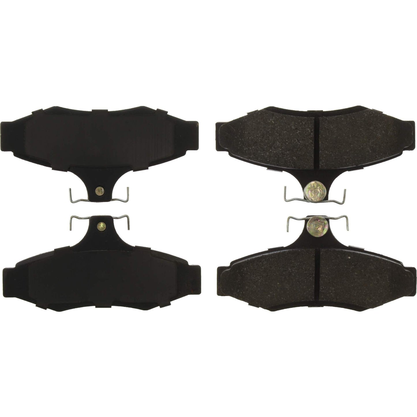 Centric Parts Disc Brake Pad Set Ceramic with Shims for 1999-2002 Daewoo Leganza Nubira Mitsubishi Diamante 103.07240
