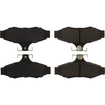 Centric Parts Disc Brake Pad Set Ceramic with Shims for 1999-2002 Daewoo Leganza Nubira Mitsubishi Diamante 103.07240