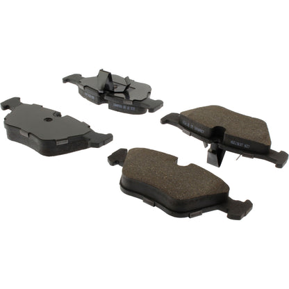 Centric Parts Disc Brake Pad Set Ceramic with Shims for 2000-2010 BMW 330i 525i 528i 103.07250