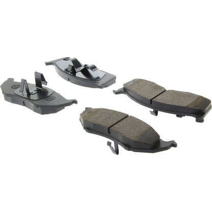 Centric Parts Disc Brake Pad Set Ceramic with Shims for 2004-1999 Chrysler 300M, Concorde, Intrepid, LHS, Dodge Intrepid 103.07300