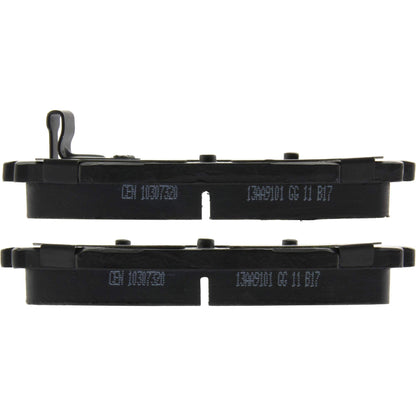 Centric Parts Disc Brake Pad Set Ceramic with Shims for 2004-2009 Cadillac XLR 1997-2013 Chevrolet Corvette 103.07320