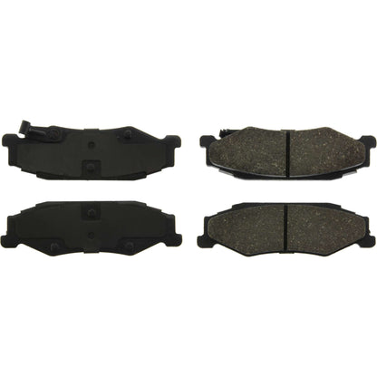 Centric Parts Disc Brake Pad Set Ceramic with Shims for 2004-2009 Cadillac XLR 1997-2013 Chevrolet Corvette 103.07320