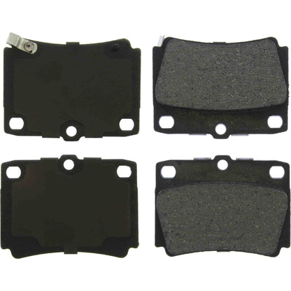 Centric Parts Disc Brake Pad Set C-Tek Ceramic with Shims for 1997-2004, 2006-2007 Mitsubishi Montero Sport 103.07330
