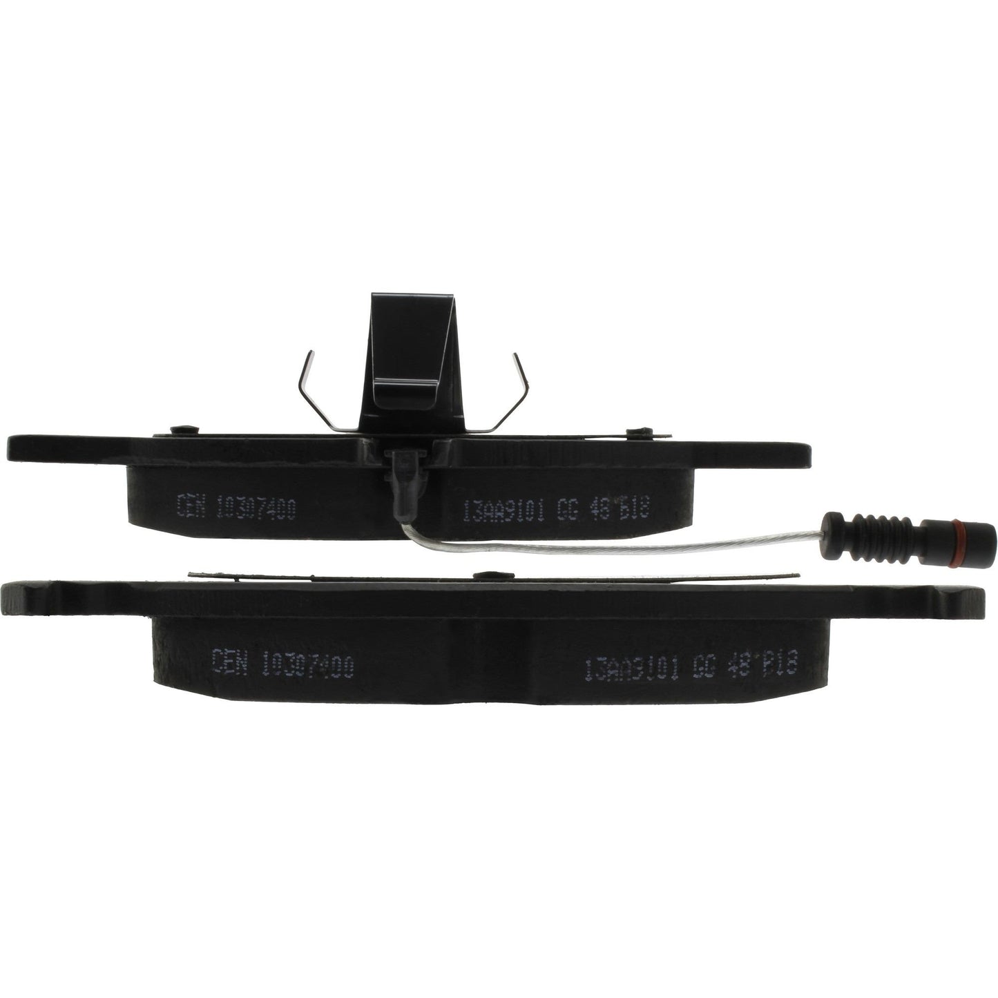 Centric Parts Disc Brake Pad Set C-Tek Ceramic with Shims for 2003-2010 Mercedes-Benz CLK/E300/E320/E420/E430 103.07400
