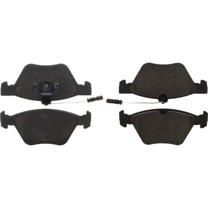 Centric Parts Disc Brake Pad Set C-Tek Ceramic with Shims for 2003-2010 Mercedes-Benz CLK/E300/E320/E420/E430 103.07400