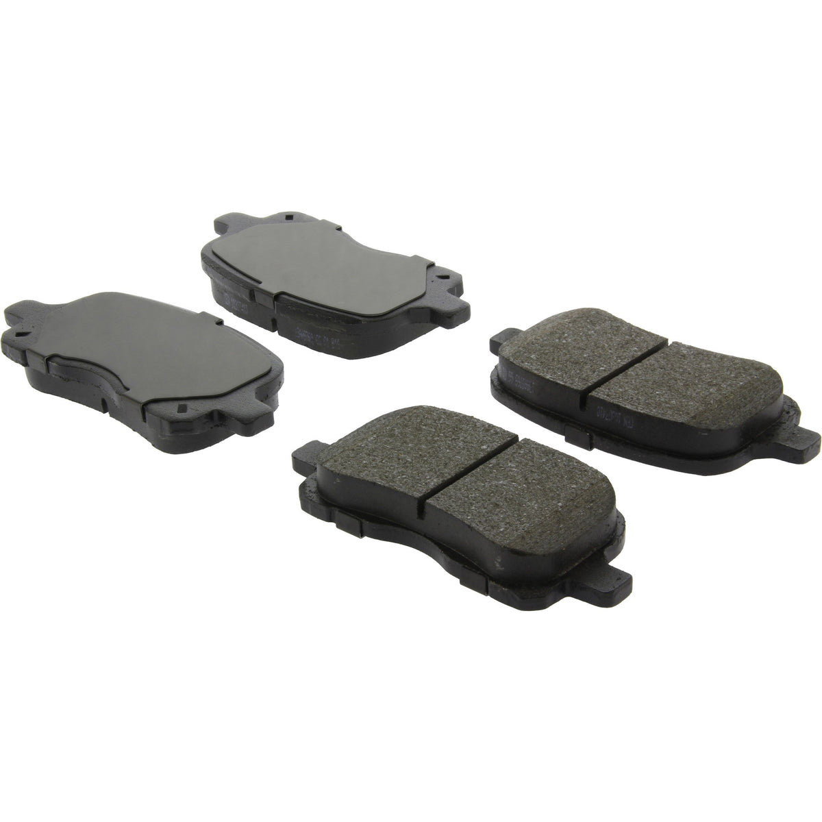 Centric Parts Disc Brake Pad Set C-Tek Ceramic with Shims for 1998-2002 Chevrolet Prizm Toyota Corolla 103.07410