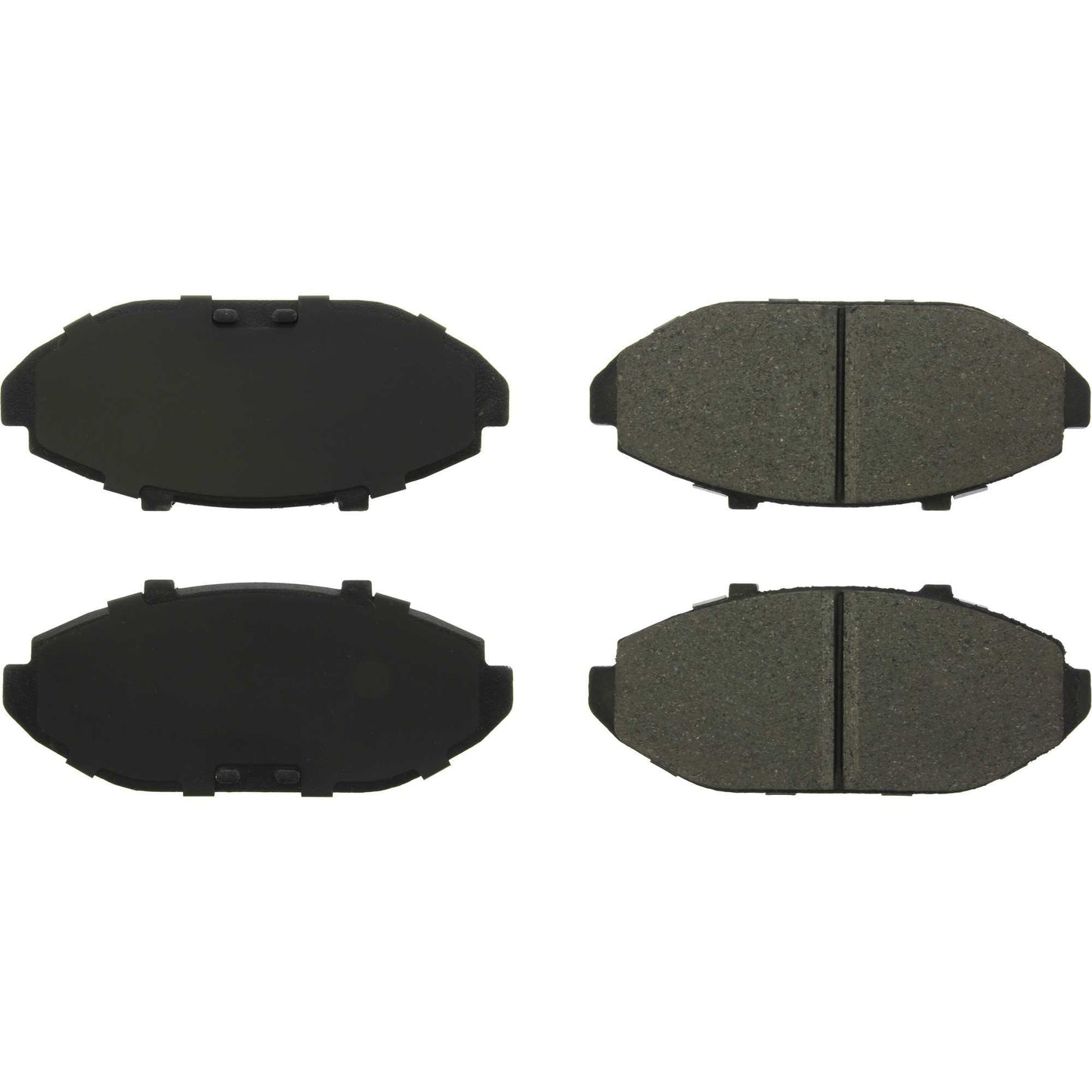 Centric Parts Disc Brake Pad Set C-Tek Ceramic with Shims for 1998-2002 Ford Crown Victoria Lincoln Town Car Mercury Grand Marquis 103.07480