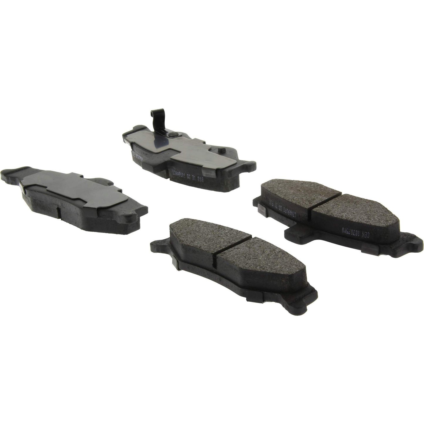 Centric Parts Disc Brake Pad Set C-Tek Ceramic with Shims for 1998-2002 Chevrolet Camaro Pontiac Firebird 103.07500