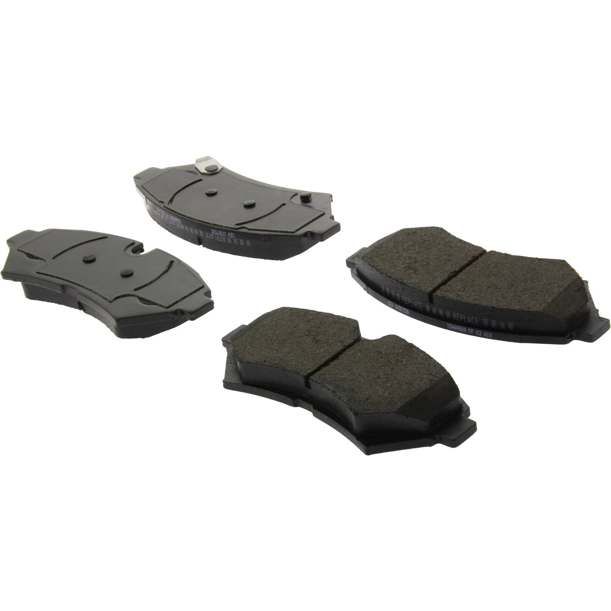 Centric Parts Disc Brake Pad Set C-Tek Ceramic with Shims for 1998-2003 Cadillac Seville 103.07530