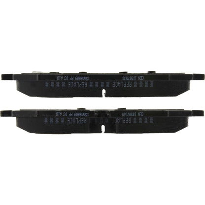 Centric Parts Disc Brake Pad Set C-Tek Ceramic with Shims for 1998-2003 Cadillac Seville 103.07530