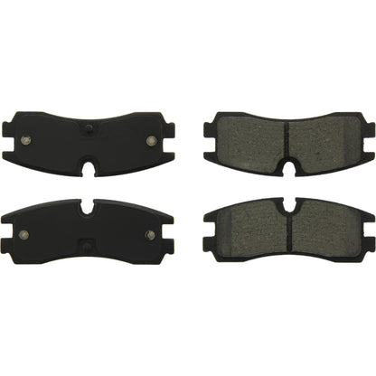 Centric Parts Disc Brake Pad Set C-Tek Ceramic with Shims for 1998-2003 Cadillac Seville 103.07540