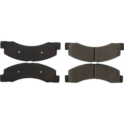 Centric Parts Disc Brake Pad Set C-Tek Ceramic with Shims for 1998-2005 Ford Club Wagon 103.07560