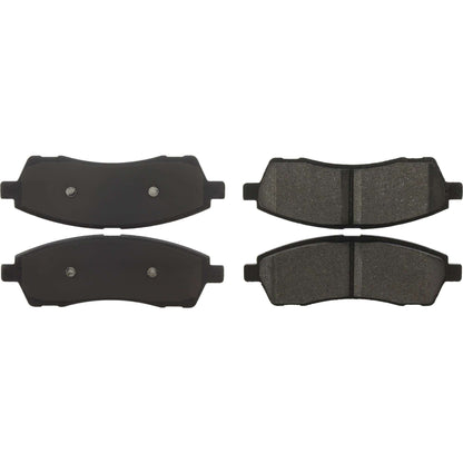 Centric Parts Disc Brake Pad Set Ceramic with Shims for 2000-2005 Ford Excursion, F‑250 2000-2004, F‑350 1999-2004 103.07570