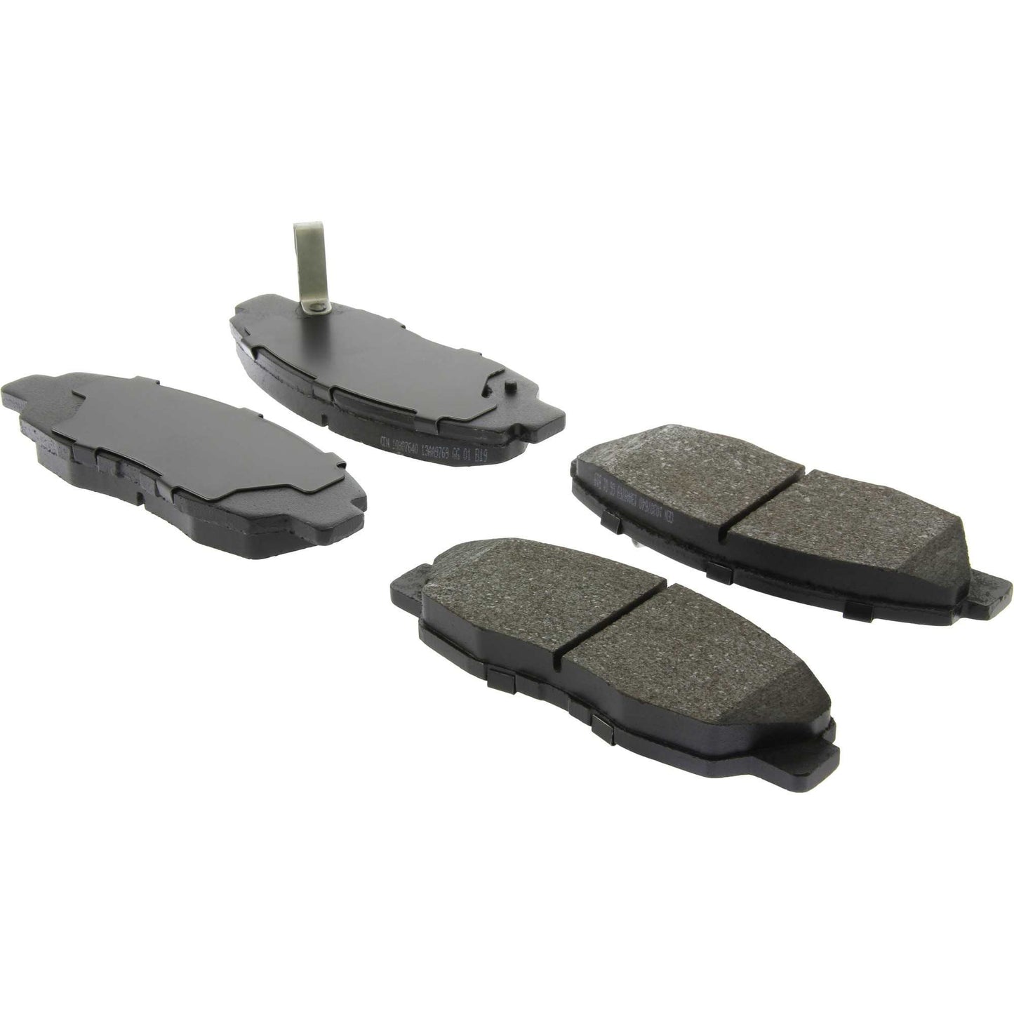 Centric Parts Disc Brake Pad Set Ceramic with Shims for Acura EL 2005-1997 Honda Accord 2002-1998 Civic 2011-1996 Insight 2014-2010 103.07640
