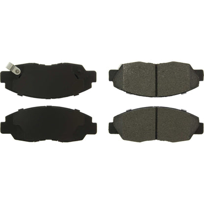 Centric Parts Disc Brake Pad Set Ceramic with Shims for Acura EL 2005-1997 Honda Accord 2002-1998 Civic 2011-1996 Insight 2014-2010 103.07640