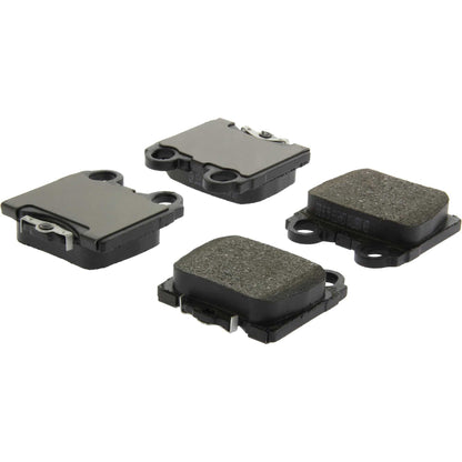 Centric Parts Disc Brake Pad Set C-Tek Ceramic with Shims for 2000-2010 Lexus GS/IS/SC 103.07710