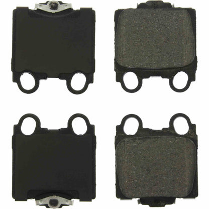 Centric Parts Disc Brake Pad Set C-Tek Ceramic with Shims for 2000-2010 Lexus GS/IS/SC 103.07710