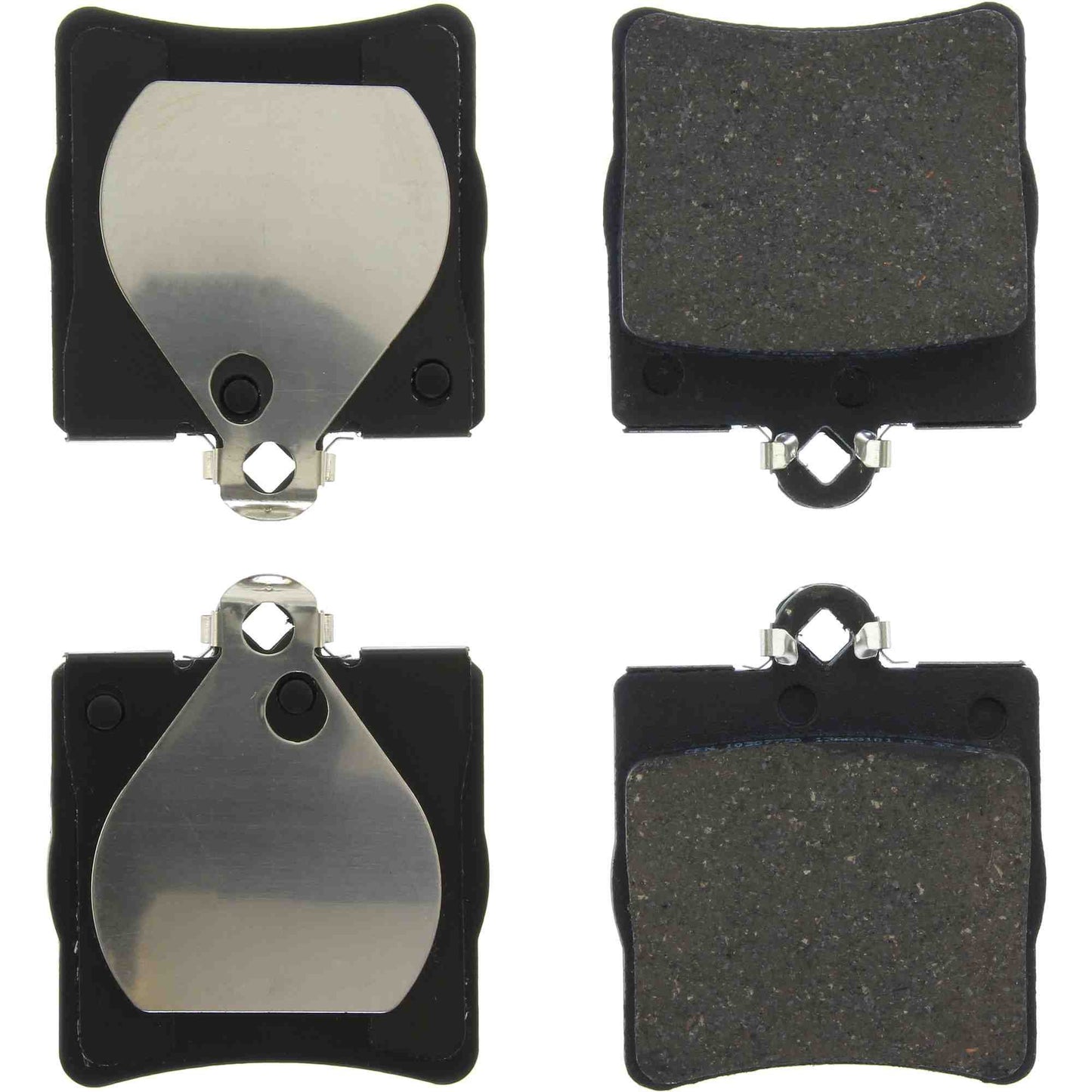 Centric Parts Disc Brake Pad Set Ceramic with Shims for 2004-2008 Chrysler Crossfire 1999-2005 Mercedes-Benz C230 103.07790