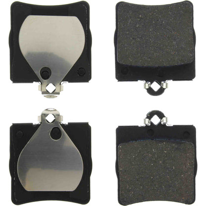 Centric Parts Disc Brake Pad Set Ceramic with Shims for 2004-2008 Chrysler Crossfire 1999-2005 Mercedes-Benz C230 103.07790