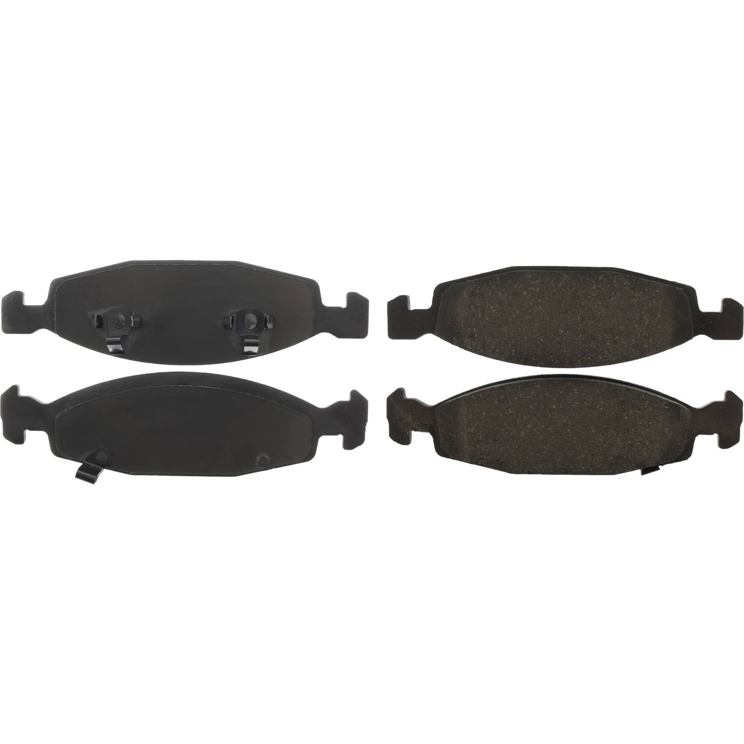 Centric Parts Disc Brake Pad Set C-Tek Ceramic with Shims for 1999-2002 Jeep Grand Cherokee 103.07900